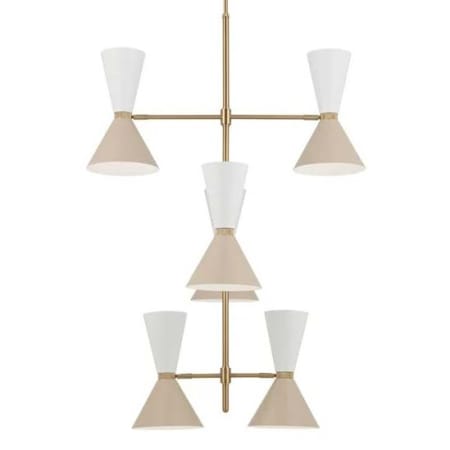 A large image of the Kichler 52568 Champagne Bronze