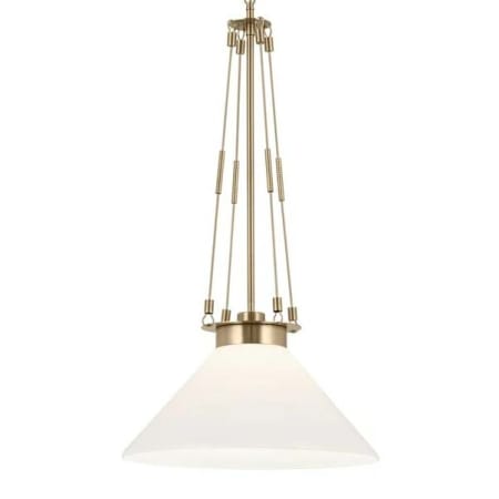 A large image of the Kichler 52581 Champagne Bronze