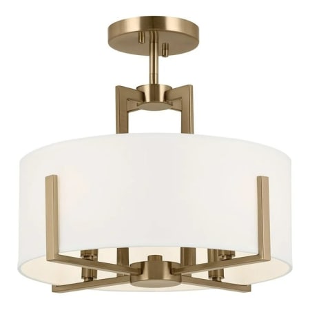 A large image of the Kichler 52591 Champagne Bronze