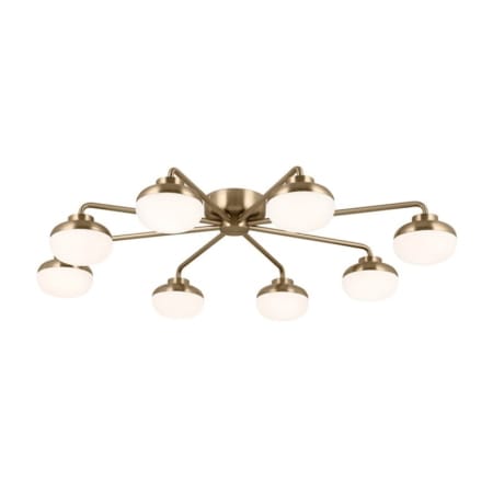 A large image of the Kichler 52608 Champagne Bronze