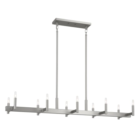 A large image of the Kichler 52614 Satin Nickel