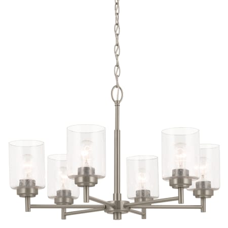 A large image of the Kichler 52616 Brushed Nickel