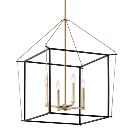A large image of the Kichler 52627 Champagne Bronze