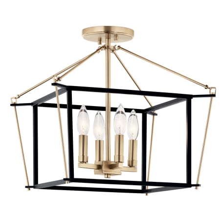 A large image of the Kichler 52633 Champagne Bronze