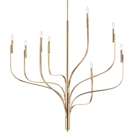 A large image of the Kichler 52675 Champagne Bronze