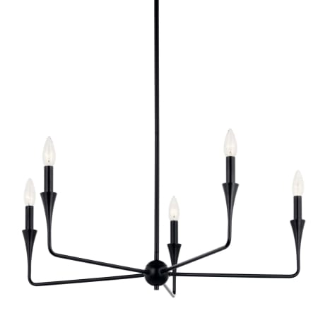 A large image of the Kichler 52689 Black