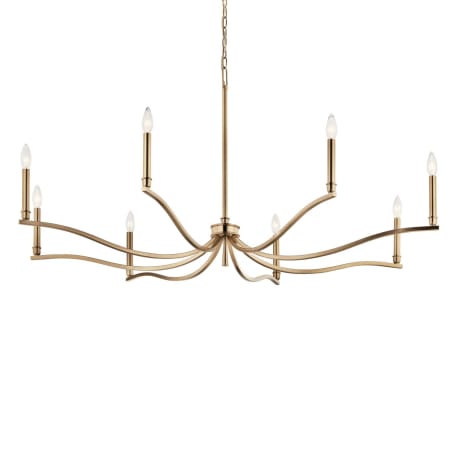 A large image of the Kichler 52697 Champagne Bronze