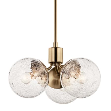 A large image of the Kichler 52700 Champagne Bronze