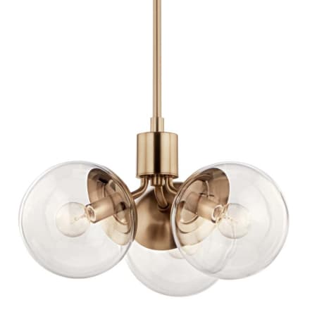 A large image of the Kichler 52700CLR Champagne Bronze