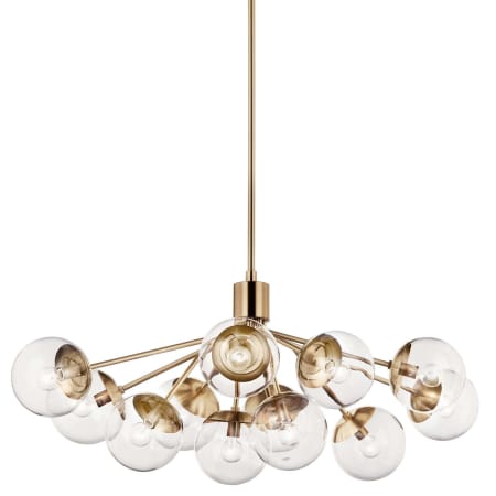 A large image of the Kichler 52703CLR Champagne Bronze