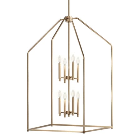 A large image of the Kichler 52724 Champagne Bronze