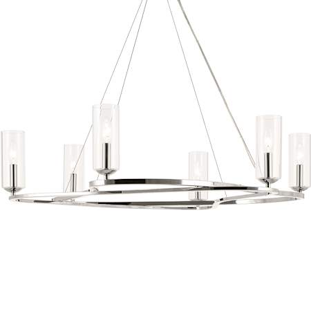 A large image of the Kichler 52771 Polished Nickel