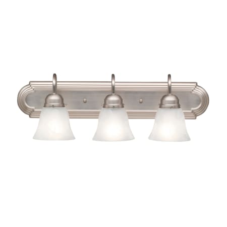 A large image of the Kichler 5337 Brushed Nickel