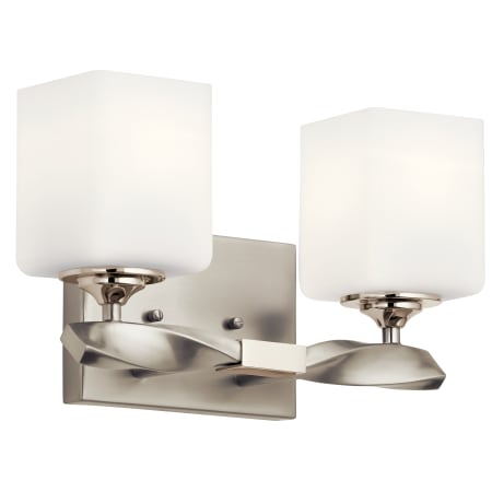 A large image of the Kichler 55001 Brushed Nickel