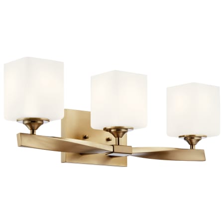 A large image of the Kichler 55002 Champagne Bronze