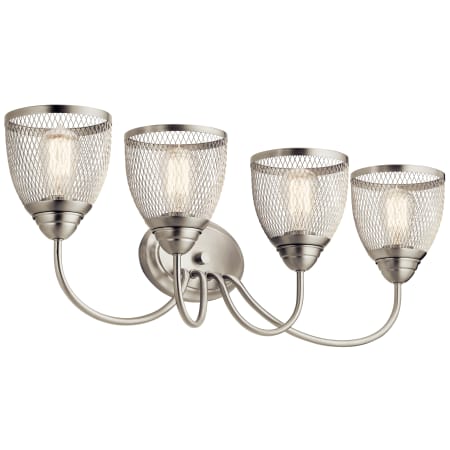 A large image of the Kichler 55044 Brushed Nickel