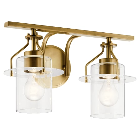 A large image of the Kichler 55078 Brushed Brass