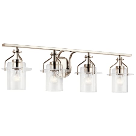 A large image of the Kichler 55080 Polished Nickel