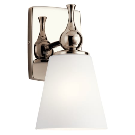 A large image of the Kichler 55090 Polished Nickel