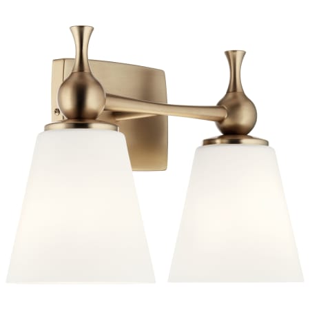 A large image of the Kichler 55091 Champagne Bronze