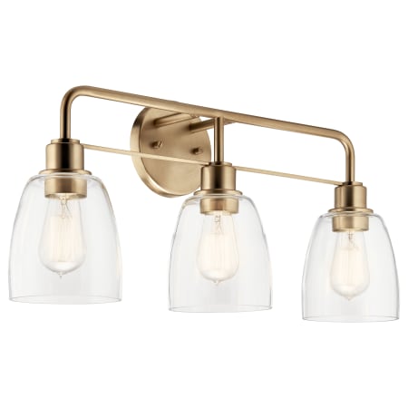 A large image of the Kichler 55102 Champagne Bronze