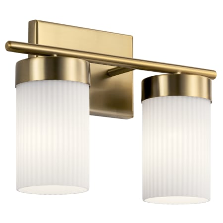 A large image of the Kichler 55111 Brushed Natural Brass
