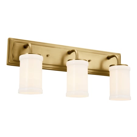 A large image of the Kichler 55131 Natural Brass