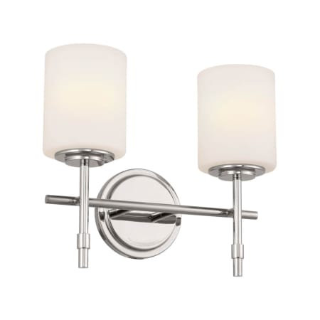 A large image of the Kichler 55141 Polished Nickel