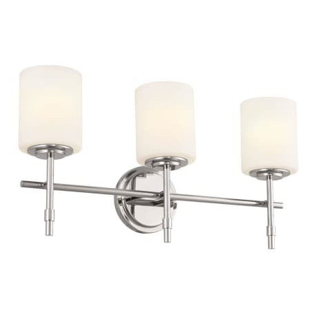 A large image of the Kichler 55142 Polished Nickel
