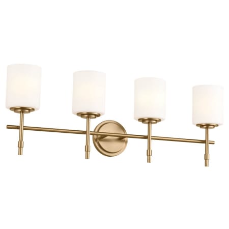 A large image of the Kichler 55143 Brushed Natural Brass