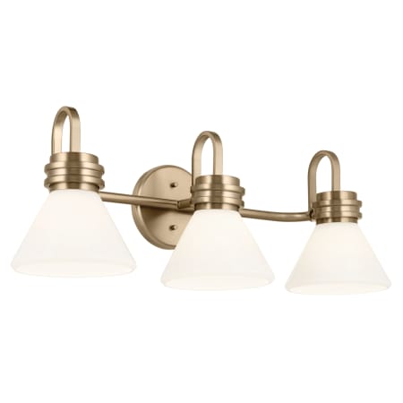A large image of the Kichler 55155 Champagne Bronze