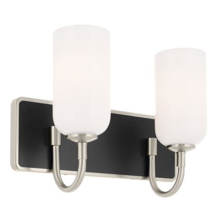 A large image of the Kichler 55162 Brushed Nickel