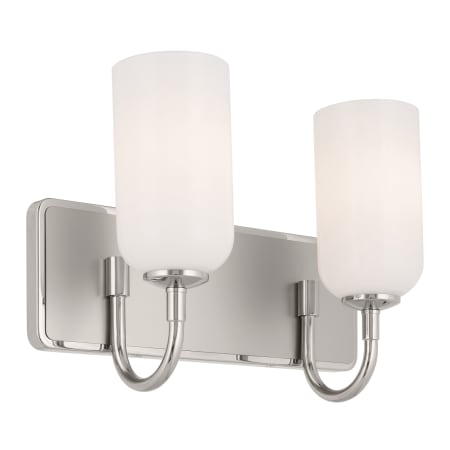 A large image of the Kichler 55162 Polished Nickel
