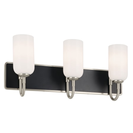 A large image of the Kichler 55163 Brushed Nickel