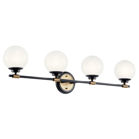 A large image of the Kichler 55173 Black / Champagne Bronze