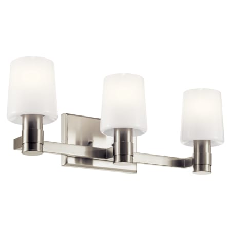 A large image of the Kichler 55176 Brushed Nickel
