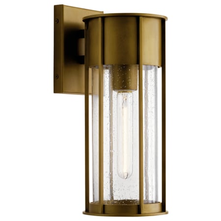 A large image of the Kichler 59080 Natural Brass