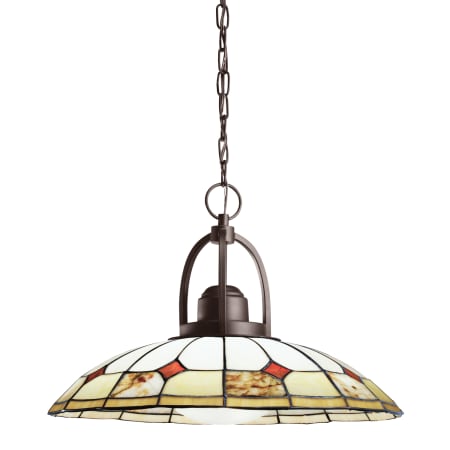 A large image of the Kichler 65368 Olde Bronze