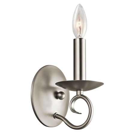 A large image of the Kichler 6813 Brushed Nickel