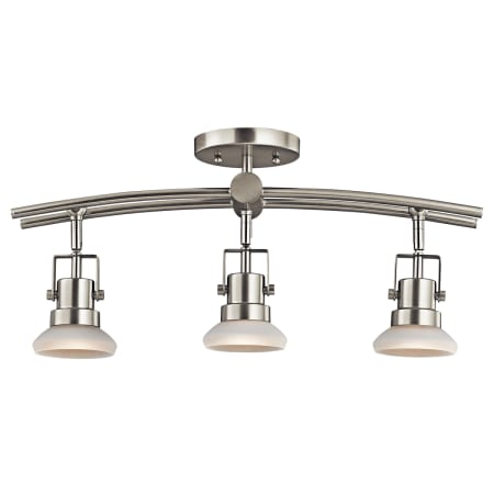 A large image of the Kichler 7754 Brushed Nickel