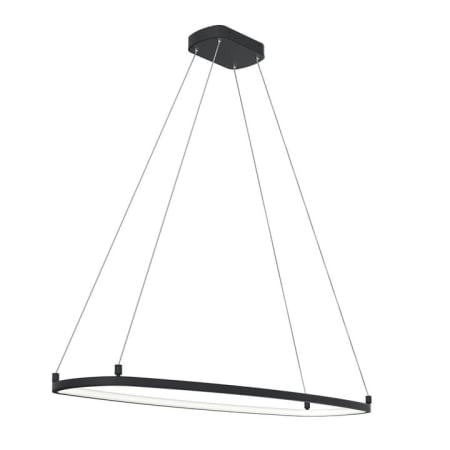 A large image of the Kichler 84312 Matte Black