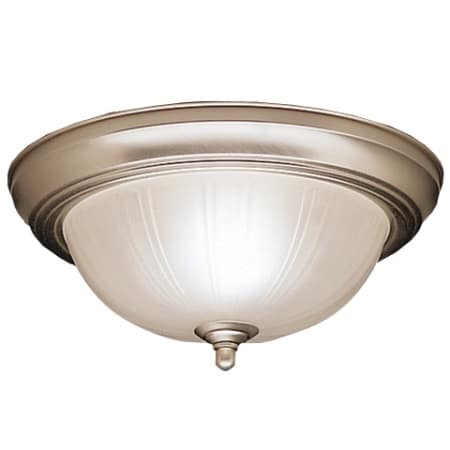 A large image of the Kichler 8653 Brushed Nickel