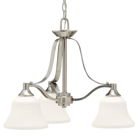 A large image of the Kichler 1781LED Brushed Nickel