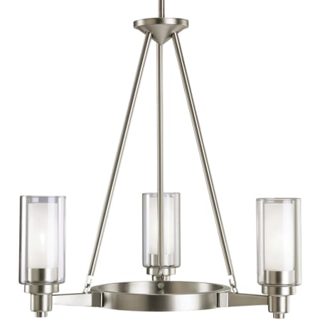 A large image of the Kichler 2343 Brushed Nickel