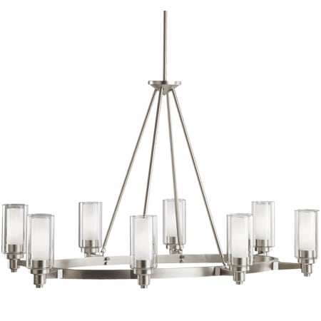 A large image of the Kichler 2345 Brushed Nickel