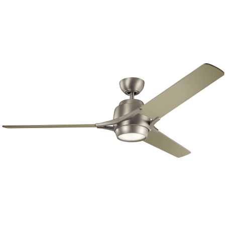 A large image of the Kichler 300060 Brushed Nickel