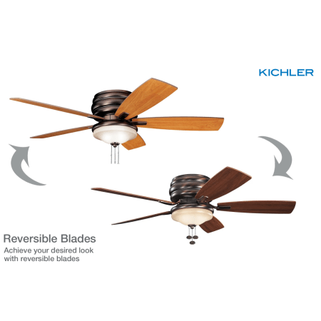 A large image of the Kichler 300119 Reversible Blades