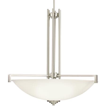 A large image of the Kichler 3299 Brushed Nickel