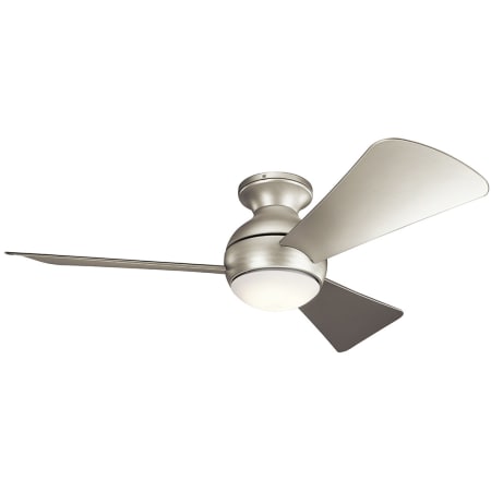 A large image of the Kichler 330151 Brushed Nickel