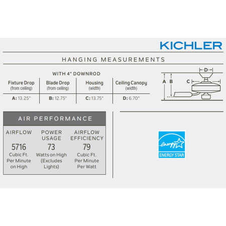 A large image of the Kichler 339013 Alternate View